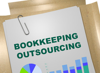 BOOKKEEPING OUTSOURCING concept