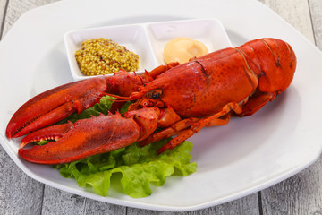 Luxury Lobster with sauce