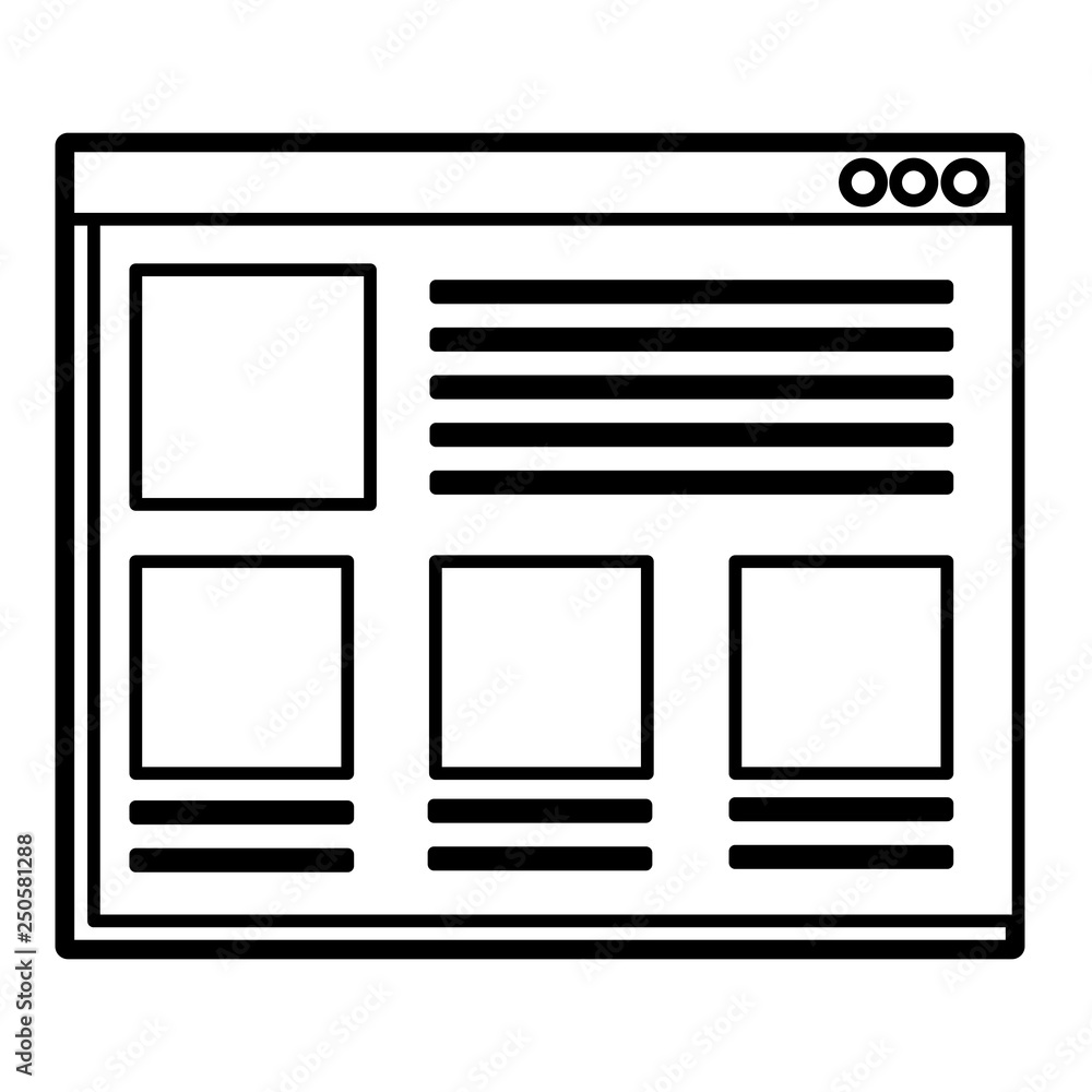 Poster template webpage with security setup