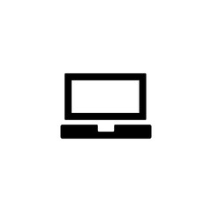 laptop icon vector illustration