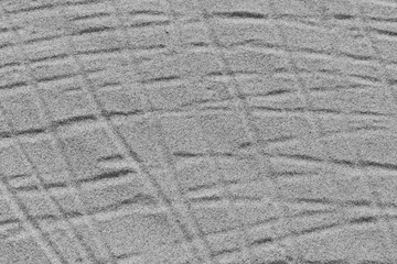 dash on the sand, texture