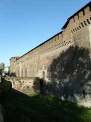 Castello Sforzesco in Milan, Italy