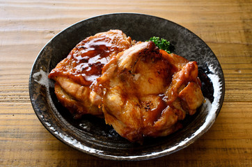 鶏の照り焼き