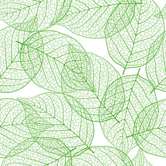 Fresh green seamless background material