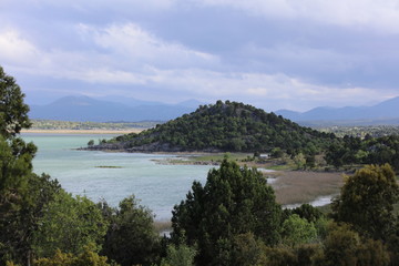 Naklejka premium Beysehir Lake in Konya.
