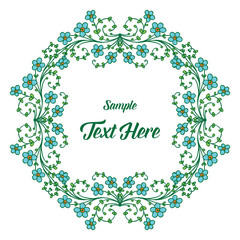 Vector illustration frame white backdrop with your sample text here hand drawn