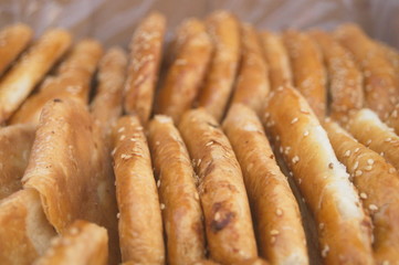 Sesame candy, a traditional Chinese delicacy