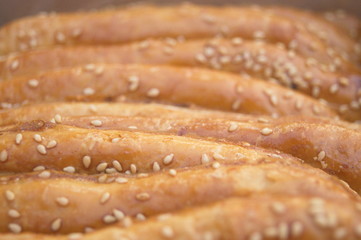 Sesame candy, a traditional Chinese delicacy