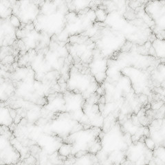 White marble texture with natural pattern for background or interior design art work. Abstract marble tile surface. Rock floor detail