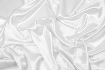 white satin fabric texture for background and art design