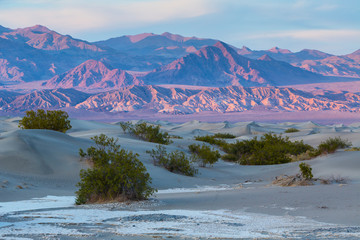 Mesquite Flat Sand Dunes, Death Valley National Park, California, USA, America
