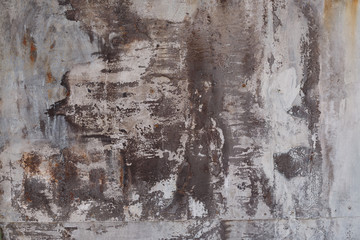 Old rusted metal texture. The surface of an uneven gray iron wall. Perfect for background and grunge design.