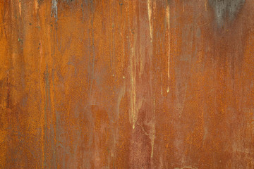 Old rusted metal texture. The surface of an uneven iron wall. Perfect for background and grunge design.