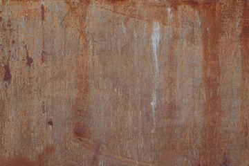 Old rusted metal texture. The surface of an uneven iron wall. Perfect for background and grunge design.