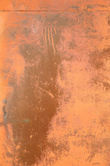 Old rusted metal texture. The surface of an uneven iron wall. Perfect for background and grunge design.