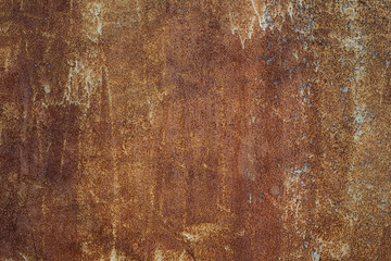 Old rusted metal texture. The surface of an uneven iron wall. Perfect for background and grunge design.