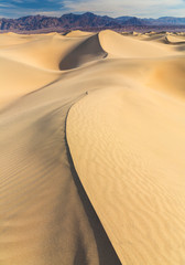 Mesquite Flat Sand Dunes, Death Valley National Park, California, USA, America