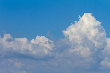 青い空と白い雲