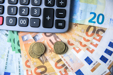 coins with calculator