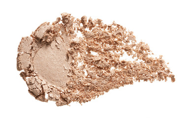 Texture fo broken colorful eyeshadow, blush or powder