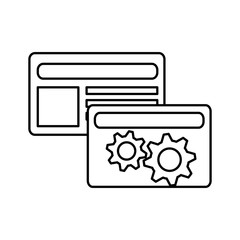 credit card with gears