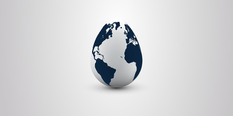 Obraz premium Living Earth - Concept Design 