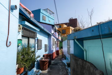 Gamcheon culture village alleys