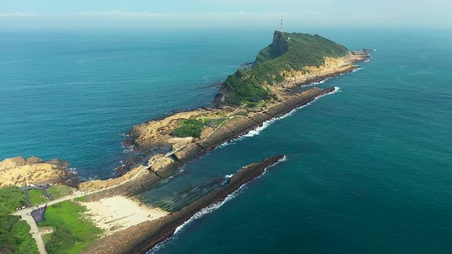 view of the island of Taipei