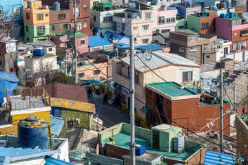 Fototapeta premium busan gamcheon culture village