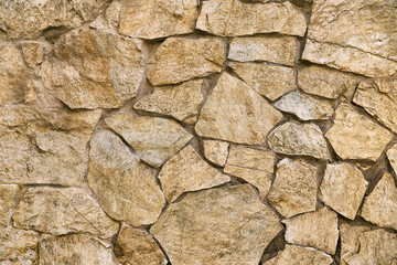 Texture of old stone wall