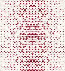 Abstract geometric hipster fashion design print triangle pattern