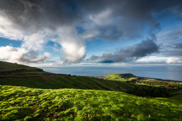 Paysage magnifique aux Açores