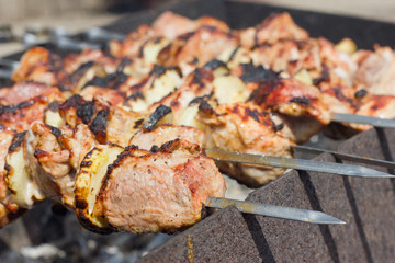 Grilled meat