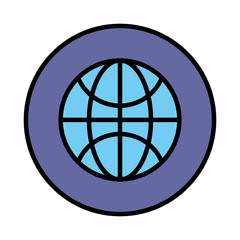 sphere planet browser icon