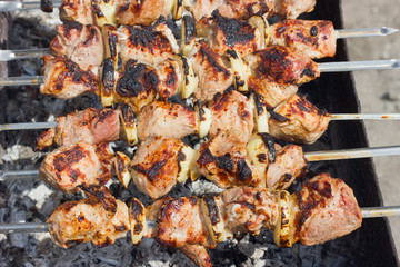 Grilled meat