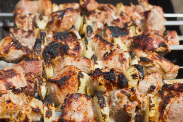 Grilled meat