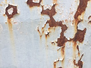 Rusty on steel texture background 