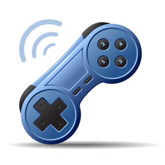 Gamepad or joystick wireless for computer games