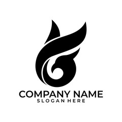 Eagle color black idea illustration vector template