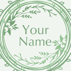 natural background with flower concept, easy to use on all media