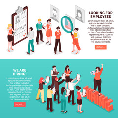 Job Search Horizontal Banners