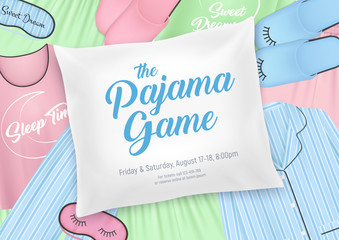 Pajama Party Invitation Poster