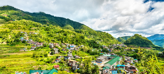 Banaue village on Luzon island, Philippines