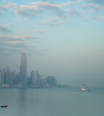 Fototapeta na wymiar Hong Kong cityscape, China
