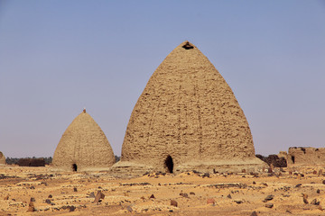 Fototapeta na wymiar Old Dongola Sudan Nubia Nile