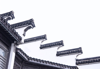 Horse head wall in Huizhou architecture