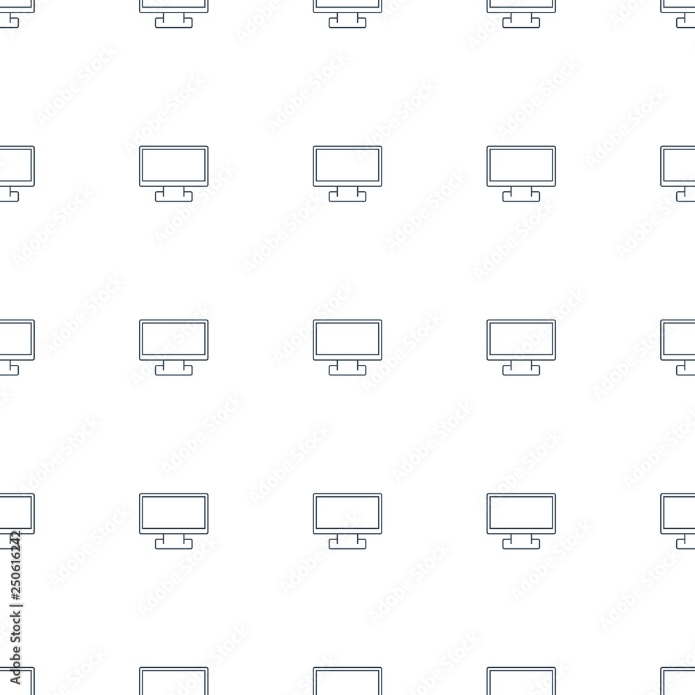 Poster display pointer icon pattern seamless white background