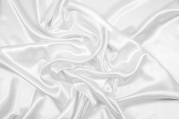 white satin fabric texture for background and art design