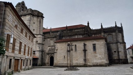 Fototapeta na wymiar Santa María de Pontevedra