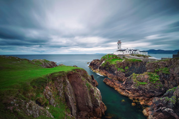 Fototapeta na wymiar Fanad Head Lighthouse in Ireland